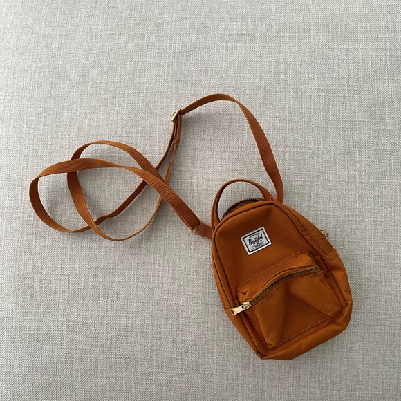 Hershel mini crossbody Buckthorn brown bag - Picture 5 of 13